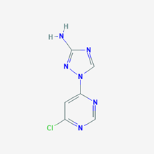 Picture of 1-(6-Chloropyrimidin-4-yl)-1H-1,2,4-triazol-3-amine