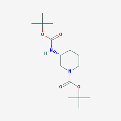 Picture of (R)-tert-Butyl 3-((tert-butoxycarbonyl)amino)piperidine-1-carboxylate