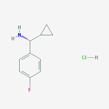 Picture of (R)-Cyclopropyl(4-fluorophenyl)methanamine hydrochloride