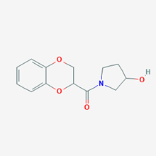 Picture of (2,3-Dihydrobenzo[b][1,4]dioxin-2-yl)(3-hydroxypyrrolidin-1-yl)methanone