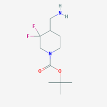 Picture of tert-Butyl 4-(aminomethyl)-3,3-difluoropiperidine-1-carboxylate