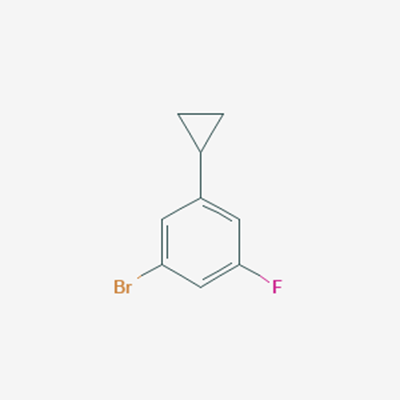 Picture of 1-Bromo-3-cyclopropyl-5-fluorobenzene