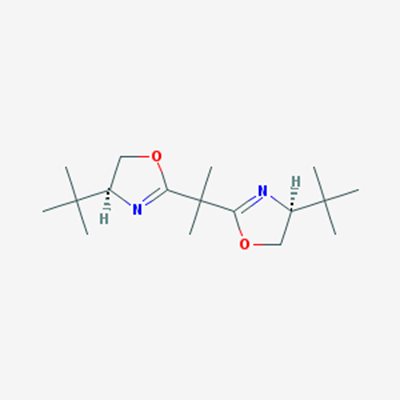 Picture of (4S,4S)-2,2-(Propane-2,2-diyl)bis(4-(tert-butyl)-4,5-dihydrooxazole)