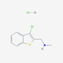 Picture of 1-(3-Chlorobenzo[b]thiophen-2-yl)-N-methylmethanamine hydrochloride