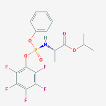 Picture of (S)-Isopropyl 2-(((S)-(perfluorophenoxy)(phenoxy)phosphoryl)amino)propanoate