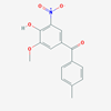 Picture of (4-Hydroxy-3-methoxy-5-nitrophenyl)(p-tolyl)methanone