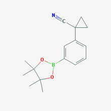 Picture of 1-(3-(4,4,5,5-Tetramethyl-1,3,2-dioxaborolan-2-yl)phenyl)cyclopropanecarbonitrile