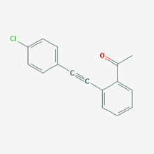 Picture of 1-(2-((4-Chlorophenyl)ethynyl)phenyl)ethanone