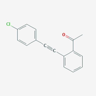 Picture of 1-(2-((4-Chlorophenyl)ethynyl)phenyl)ethanone