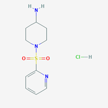 Picture of 1-(Pyridin-2-ylsulfonyl)piperidin-4-amine hydrochloride