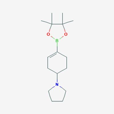 Picture of 1-(4-(4,4,5,5-Tetramethyl-1,3,2-dioxaborolan-2-yl)cyclohex-3-en-1-yl)pyrrolidine