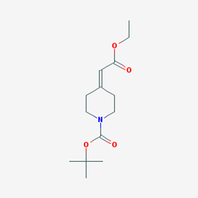 Picture of tert-Butyl 4-(2-ethoxy-2-oxoethylidene)piperidine-1-carboxylate