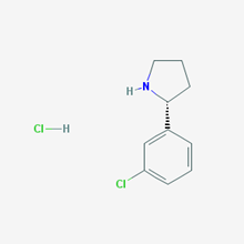 Picture of (R)-2-(3-Chlorophenyl)pyrrolidine hydrochloride