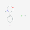 Picture of (R)-3-(4-Fluorophenyl)morpholine hydrochloride