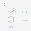 Picture of (S)-3-Amino-3-(4-aminophenyl)propan-1-ol dihydrochloride