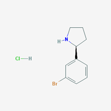 Picture of (S)-2-(3-Bromophenyl)pyrrolidine hydrochloride