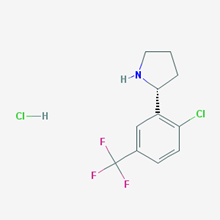 Picture of (R)-2-(2-Chloro-5-(trifluoromethyl)phenyl)pyrrolidine hydrochloride