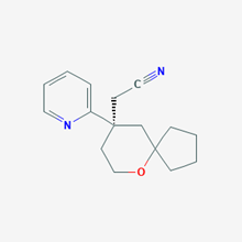 Picture of (R)-2-(9-(Pyridin-2-yl)-6-oxaspiro[4.5]decan-9-yl)acetonitrile