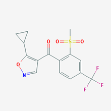 Picture of (5-Cyclopropylisoxazol-4-yl)(2-(methylsulfonyl)-4-(trifluoromethyl)phenyl)methanone