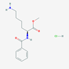 Picture of (S)-Methyl 6-amino-2-benzamidohexanoate hydrochloride