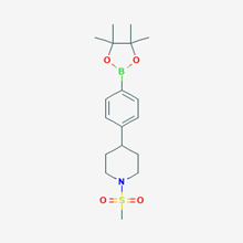 Picture of 1-(Methylsulfonyl)-4-(4-(4,4,5,5-tetramethyl-1,3,2-dioxaborolan-2-yl)phenyl)piperidine