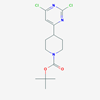 Picture of tert-Butyl 4-(2,6-dichloropyrimidin-4-yl)piperidine-1-carboxylate