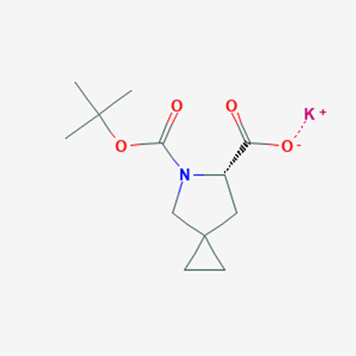 Picture of Potassium (S)-5-(tert-butoxycarbonyl)-5-azaspiro[2.4]heptane-6-carboxylate