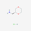 Picture of (R)-(1,4-Dioxan-2-yl)methanamine hydrochloride