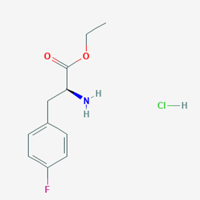 Picture of (S)-Ethyl 2-amino-3-(4-fluorophenyl)propanoate hydrochloride