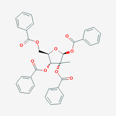 Picture of (2S,3R,4R,5R)-5-((Benzoyloxy)methyl)-3-methyltetrahydrofuran-2,3,4-triyl tribenzoate