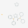 Picture of (R)-(-)-1-[(S)-2-(DIPHENYLPHOSPHINO)FERROCENYL]ETHYLDICYCLOHEXYLPHOSPHINE