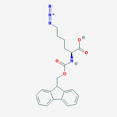 Picture of (S)-2-((((9H-Fluoren-9-yl)methoxy)carbonyl)amino)-6-azidohexanoic acid