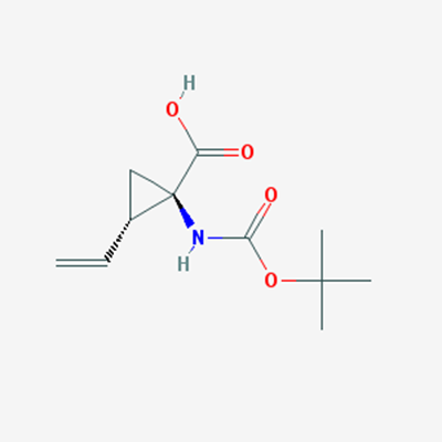 Picture of (1R,2S)-1-((tert-Butoxycarbonyl)amino)-2-vinylcyclopropanecarboxylic acid