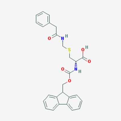 Picture of (S)-2-((((9H-Fluoren-9-yl)methoxy)carbonyl)amino)-3-(((2-phenylacetamido)methyl)thio)propanoic acid