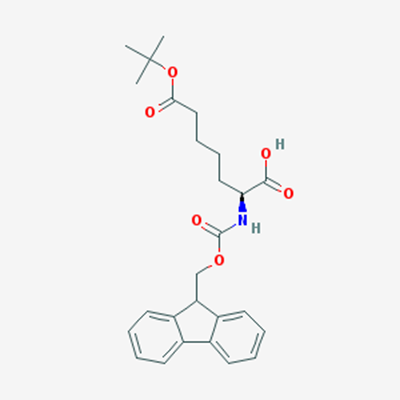 Picture of (S)-2-((((9H-Fluoren-9-yl)methoxy)carbonyl)amino)-7-(tert-butoxy)-7-oxoheptanoic acid