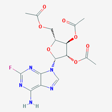 Picture of (2R,3R,4S,5R)-2-(Acetoxymethyl)-5-(6-amino-2-fluoro-9H-purin-9-yl)tetrahydrofuran-3,4-diyl diacetate