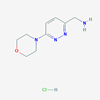 Picture of (6-Morpholinopyridazin-3-yl)methanamine hydrochloride