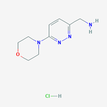 Picture of (6-Morpholinopyridazin-3-yl)methanamine hydrochloride