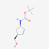 Picture of tert-Butyl ((1R,4S)-4-(hydroxymethyl)cyclopent-2-en-1-yl)carbamate