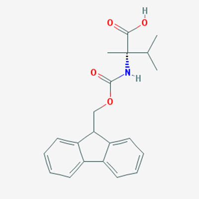 Picture of (S)-2-((((9H-Fluoren-9-yl)methoxy)carbonyl)amino)-2,3-dimethylbutanoic acid