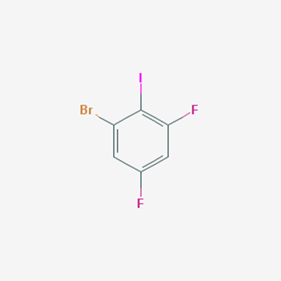 Picture of 1-Bromo-3,5-difluoro-2-iodobenzene