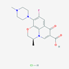 Picture of (S)-9-Fluoro-3-methyl-10-(4-methylpiperazin-1-yl)-7-oxo-3,7-dihydro-2H-[1,4]oxazino[2,3,4-ij]quinoline-6-carboxylic acid hydrochloride