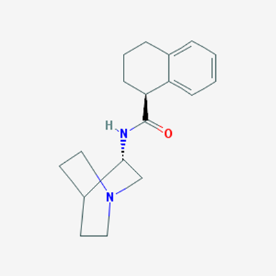 Picture of (S)-N-((S)-Quinuclidin-3-yl)-1,2,3,4-tetrahydronaphthalene-1-carboxamide