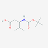 Picture of (S)-3-((tert-Butoxycarbonyl)amino)-4-methylpentanoic acid