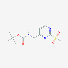 Picture of tert-Butyl ((2-(methylsulfonyl)pyrimidin-4-yl)methyl)carbamate