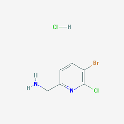 Picture of (5-Bromo-6-chloropyridin-2-yl)methanamine hydrochloride