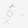 Picture of (R)-1-(4-((Trifluoromethyl)thio)phenyl)ethanamine hydrochloride