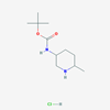 Picture of tert-Butyl (6-methylpiperidin-3-yl)carbamate hydrochloride