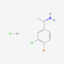 Picture of (S)-1-(4-Bromo-3-chlorophenyl)ethanamine hydrochloride