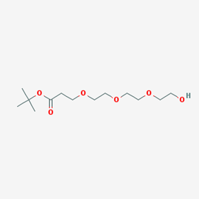 Picture of tert-Butyl 3-(2-(2-(2-hydroxyethoxy)ethoxy)ethoxy)propanoate